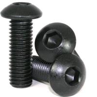 Button Head Socket Cap Screws, Metric Coarse, Black Oxide (M2-0.40), (M2.5-0.45), (M3-0.50), (M4-0.70), (M5-0.80), (M6-1.00), (M8-1.25), (M10-1.50), (M12-1.75), (M16-2.00), (M20-2.50), (M24-3.00) Button Head Socket Cap Screws, Metric Coarse, Black Oxide (M2-0.40), (M2.5-0.45), (M3-0.50), (M4-0.70), (M5-0.80), (M6-1.00), (M8-1.25), (M10-1.50), (M12-1.75), (M16-2.00), (M20-2.50), (M24-3.00)