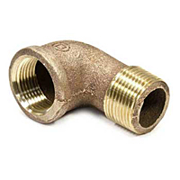 90° Street Elbows, Threaded Bronze Pipe Fittings 90° Street Elbows, Threaded Bronze Pipe Fittings
