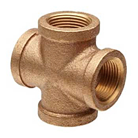 Crosses, Threaded Bronze Pipe Fittings Crosses, Threaded Bronze Pipe Fittings