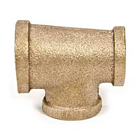 Reducing Tees, Threaded Bronze Pipe Fittings