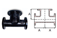 2122-flanged-ductile-cast-iron-bull-head-tee-a