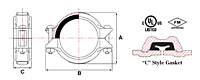 2230-lightweight-flexible-coupling-c-gasket-dimensions