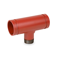 2278-reducing-tee-male-npt-standard-radius-grooved-fitting-painted-65rtt 2278-reducing-tee-male-npt-standard-radius-grooved-fitting-painted-65rtt