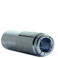 With Tool Drop-In-Anchor, Zinc Plated Steel