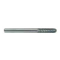 3081-CARBIDE-BURR-DOUBLE-CUT-1-8-SHANK-SC-42-CYLINDER-W-RADIUS