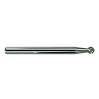 3083-CARBIDE-BURR-DOUBLE-CUT-1-8-SHANK-SD-42-BALL