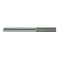 3093-CARBIDE-BURR-DOUBLE-CUT-1-8-SHANK-SB-43-CYLINDER-W-END-CUT