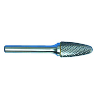 3110-CARBIDE-BURR-1-4-SHANK-TREE-SHAPE-RADIUS-END 3110-CARBIDE-BURR-1-4-SHANK-TREE-SHAPE-RADIUS-END