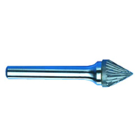3112-CARBIDE-BURR-1-4-SHANK-60-CONE-SHAPE 3112-CARBIDE-BURR-1-4-SHANK-60-CONE-SHAPE