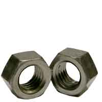Hex Nuts, Grade 2, National Coarse & Fine, Plain Steel Hex Nuts, Grade 2, National Coarse & Fine, Plain Steel