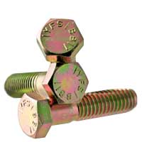Hex Head Cap Screws, Grade 5, National Coarse, Yellow Zinc (1/4 in-20), (5/16 in-18), (3/8 in-16), (7/16 in-14), (1/2 in-13), (9/16 in-12), (5/8 in-11), (3/4 in-10 ), (7/8 in-9), (1 in-8) Hex Head Cap Screws, Grade 5, National Coarse, Yellow Zinc (1/4 in-20), (5/16 in-18), (3/8 in-16), (7/16 in-14), (1/2 in-13), (9/16 in-12), (5/8 in-11), (3/4 in-10 ), (7/8 in-9), (1 in-8)