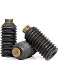 Brass Tip Socket Set Screws, Cup Point, National Coarse & Fine (2 in-56), (4 in-40), (6 in-32), (8 in-32), (10 in-24), (5/16 in-18), (3/8 in-16), (1/2 in-13), (10 in-32), (1/4 in-28), (5/16 in-24)