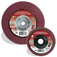 5035-SURFACE-PREPARATION-METAL-ALUMINUM-OXIDE-WHEEL-MAROON 5035-SURFACE-PREPARATION-METAL-ALUMINUM-OXIDE-WHEEL-MAROON