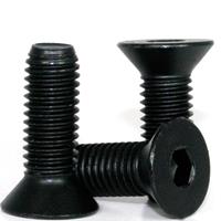Flat Head Socket Cap Screws 12.9, Metric Coarse, Black Oxide (M2-0.40), (M2.5-0.45), (M3-0.50), (M4-0.70), (M5-0.80), (M6-1.00), (M8-1.25), (M10-1.50), (M12-1.75), (M14-2.00), (M16-2.00), (M20-2.50), (M24-3.00), (M30-3.50) Flat Head Socket Cap Screws 12.9, Metric Coarse, Black Oxide (M2-0.40), (M2.5-0.45), (M3-0.50), (M4-0.70), (M5-0.80), (M6-1.00), (M8-1.25), (M10-1.50), (M12-1.75), (M14-2.00), (M16-2.00), (M20-2.50), (M24-3.00), (M30-3.50)
