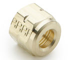 6077-PARKER-VIBRA-LOK-BRASS-FITTINGS-NUT-61VL