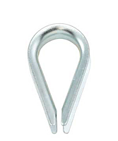 7123-regular-wire-rope-thimble-zinc-plated