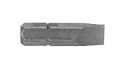 10054-SHORT-STAINLESS-1-4-HEX-SHANK-SLOTTED-INSERT-BIT