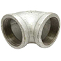 90 DEGREE ELBOW GALVANIZED STEEL PIPE