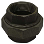 UNION BLACK STEEL PIPE FITTING