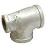 REDUCING TEE GALVANIZED STEEL PIPE FITTING
