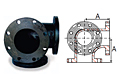 2108-flanged-ductile-cast-iron-90-side-outlet-elbow-a