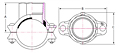 2304-mechanical-tee-threaded-dimensions