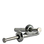 Hammer Drive Anchor Mushroom Head, 304 Stainless Steel (1/4 in), (3/16 in)