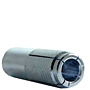 With Tool Drop-In-Anchor, Zinc Plated Steel