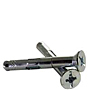 Sleeve Anchor Flat Head, Zinc Plated Steel (1/4 in), (3/8 in)