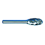 3122-CARBIDE-BURR-NON-FERROUS-1-4-SHANKS-OVAL-SHAPE 3122-CARBIDE-BURR-NON-FERROUS-1-4-SHANKS-OVAL-SHAPE