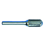 3128-CARBIDE-BURRS-6-LONG-1-4-STEEL-SHANK-SINGLE-CUT-CYLINDRICAL-SHAPE-RADIUS-END 3128-CARBIDE-BURRS-6-LONG-1-4-STEEL-SHANK-SINGLE-CUT-CYLINDRICAL-SHAPE-RADIUS-END