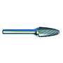 3131-CARBIDE-BURRS-6-LONG-1-4-STEEL-SHANK-SINGLE-CUT-TREE-SHAPE-RADIUS-END 3131-CARBIDE-BURRS-6-LONG-1-4-STEEL-SHANK-SINGLE-CUT-TREE-SHAPE-RADIUS-END