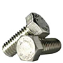 18-8 Stainless Steel Hex Head Cap Screws, National Coarse & Fine