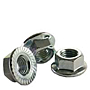 547 METRIC CLASS 8 HEX SERRATED FLANGE LOCKNUT, DIN 6923, ZINC CR+3