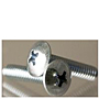 Phillips Truss Head Tapping Screws, Zinc Plated Steel