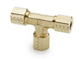 6119-PARKER-COMPRESSION-BRASS-FITTINGS-UNION-TEE-164C