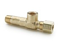 6124-PARKER-COMPRESSION-BRASS-FITTINGS-COMPRESSION-GAGE-TEE-168C