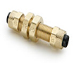 6143-PARKER-POLY-TITE-BRASS-FITTINGS-BULKHEAD-UNION-62PBH