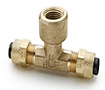 6164-PARKER-POLY-TITE-BRASS-FITTINGS-FEMALE-BRANCH-TEE-177P
