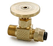 6165-PARKER-POLY-TITE-BRASS-FITTINGS-NEEDLE-VALVE-NV311P