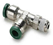6178-PARKER-PRESTOLOK-BRASS-FITTINGS-MALE-RUN-TEE-SWIVEL-W171PLP